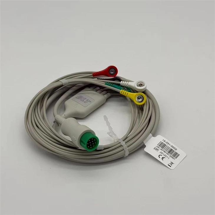 Original Biolight ECG Cable IEC Snap 15-031-0002 best