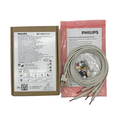 Original 12- Lead Limb List Set Set Ecg Cable 989803151731