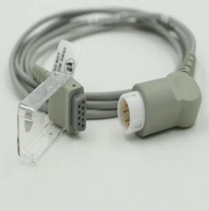 Mindray BeneView T5, T8 Масимо LNCS Совместимый адаптерный кабель SpO2 0010-30-42738