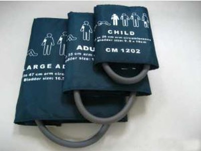 Новорожденный, детский, детский, взрослый, маленький Взрослый, большой взрослый NIBP манжета для взрослых, одна трубка 10-15 см с ТПУ и нейлоном