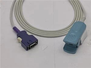 Совместимый с Nellcor 14-контактный датчик SpO2 датчика для взрослых