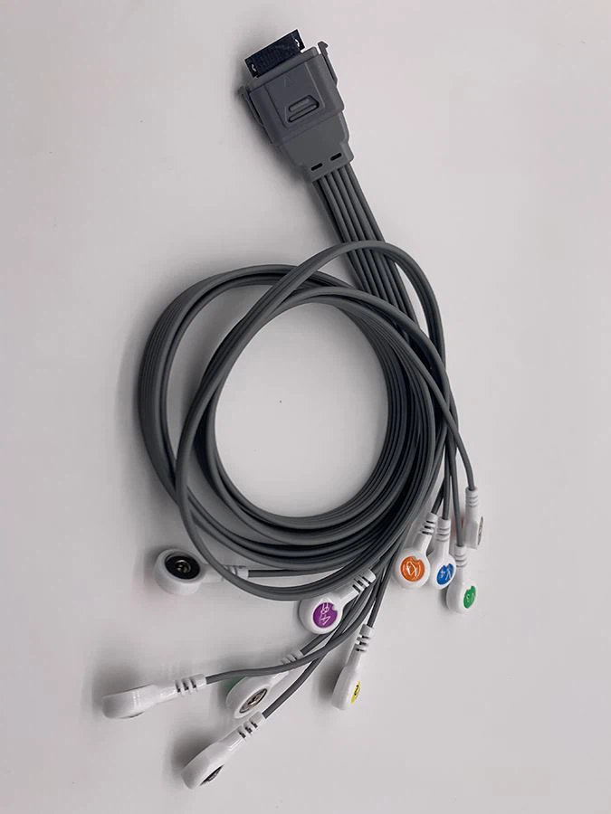 Кабель холтера для ЭКГ, совместимый с GE